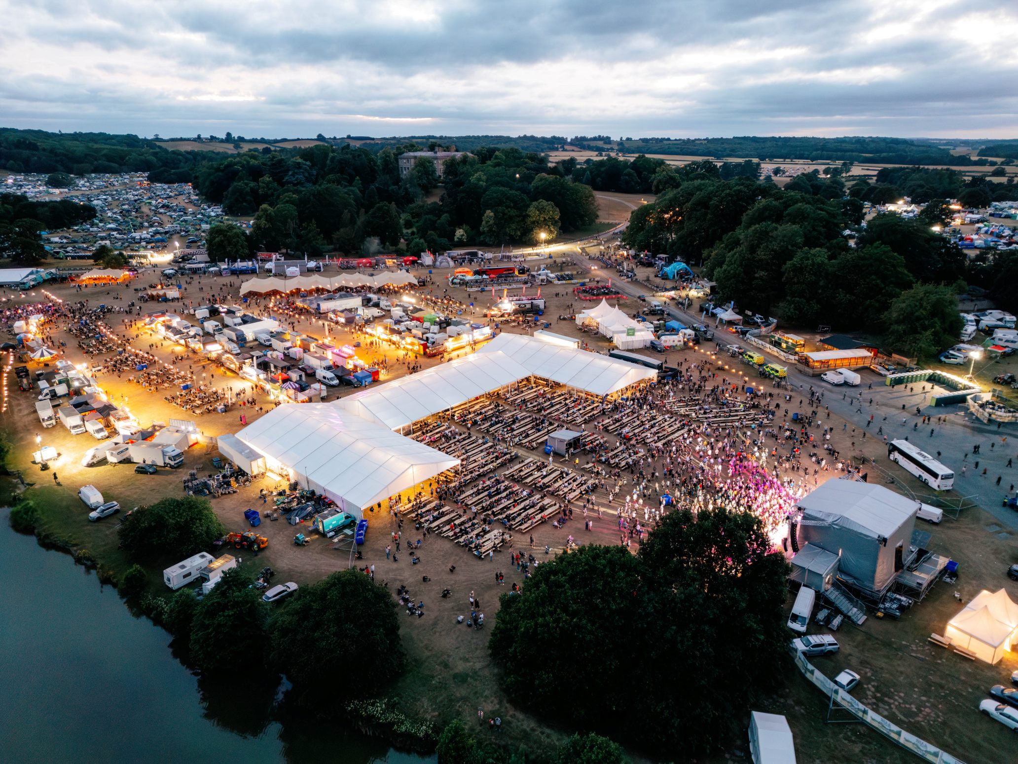 ABR Festival aerial view.
